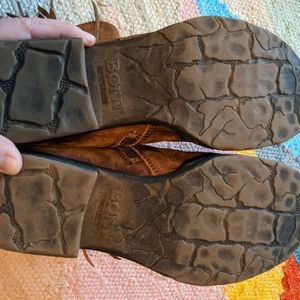 born cross boots tobacco